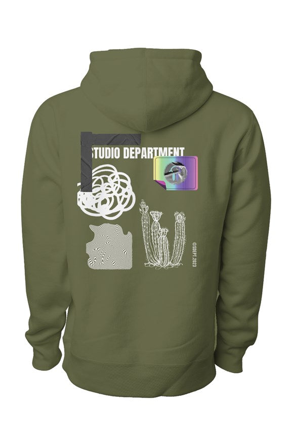 Studio Department - Olive Desert Trip Hoodie