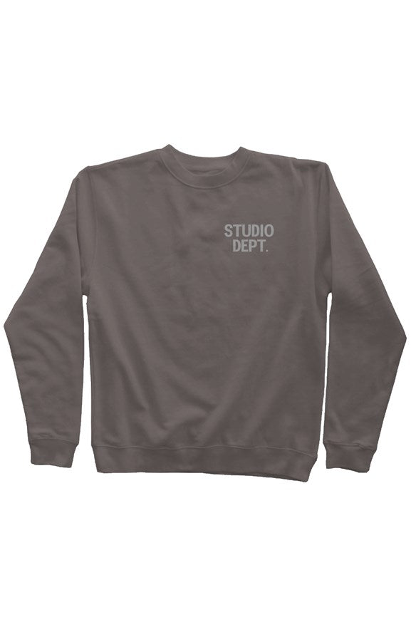 Studio Department - Black Heritage Sweatshirt (Pigment Dyed)  