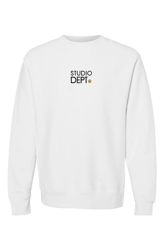 Studio Department - White Original Grin Sweatshirt